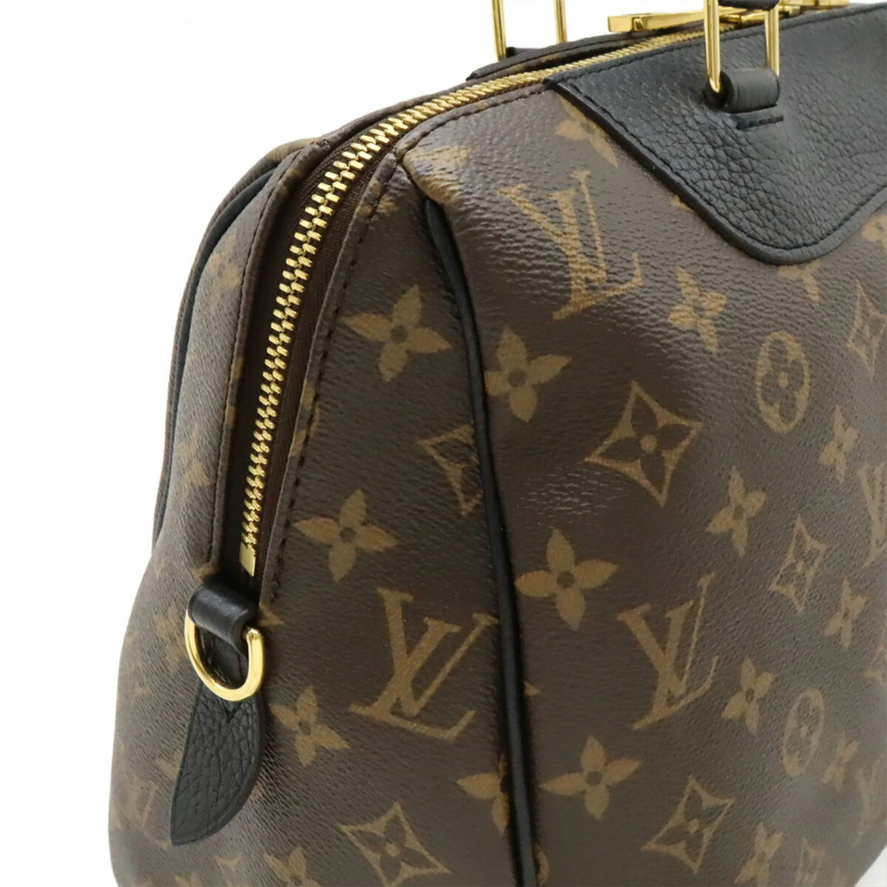 LOUIS VUITTON Authentic Black Monogram Tote Bag - Picture 8 of 9